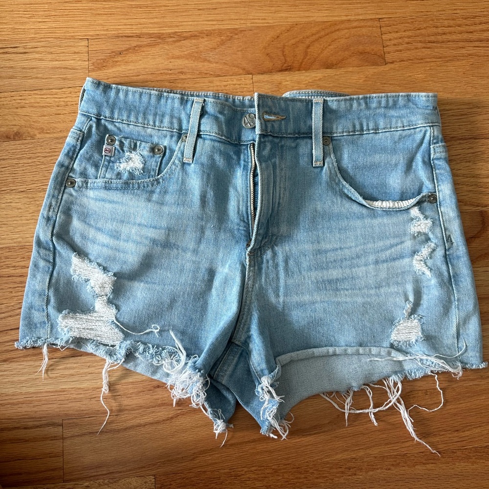 AG Adriano Goldschmied Women's Bryn Ex Boyfriend Cut Off Short
